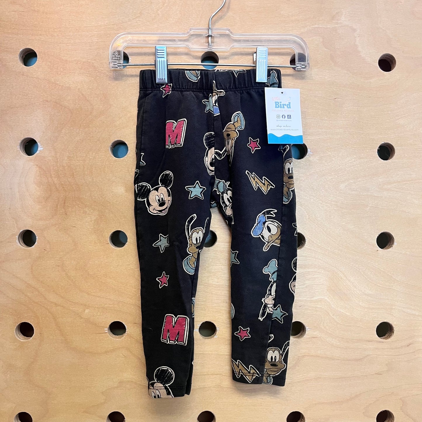 Grey Mickey & Friends Leggings