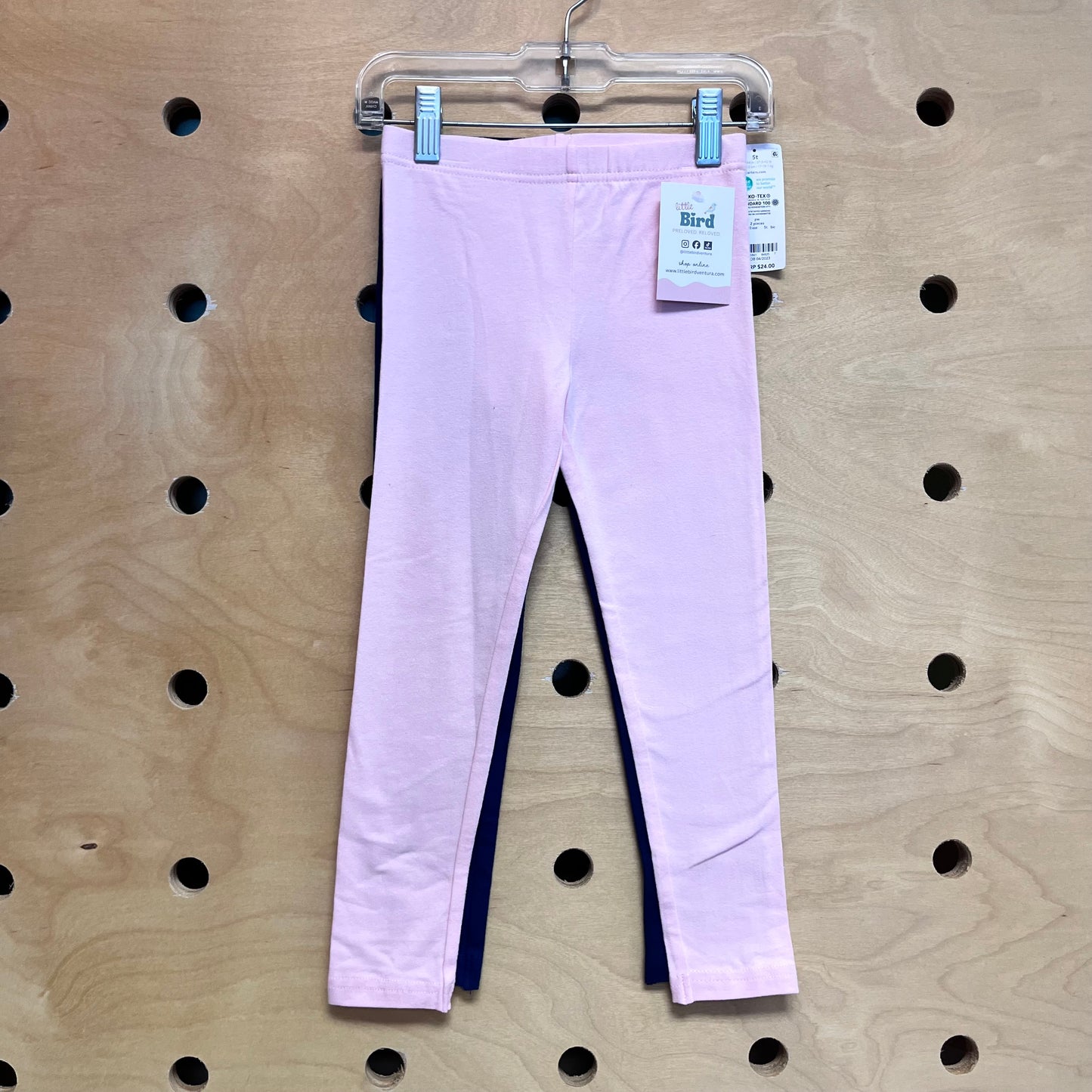 Pink & Navy 2pc Leggings Set NEW!