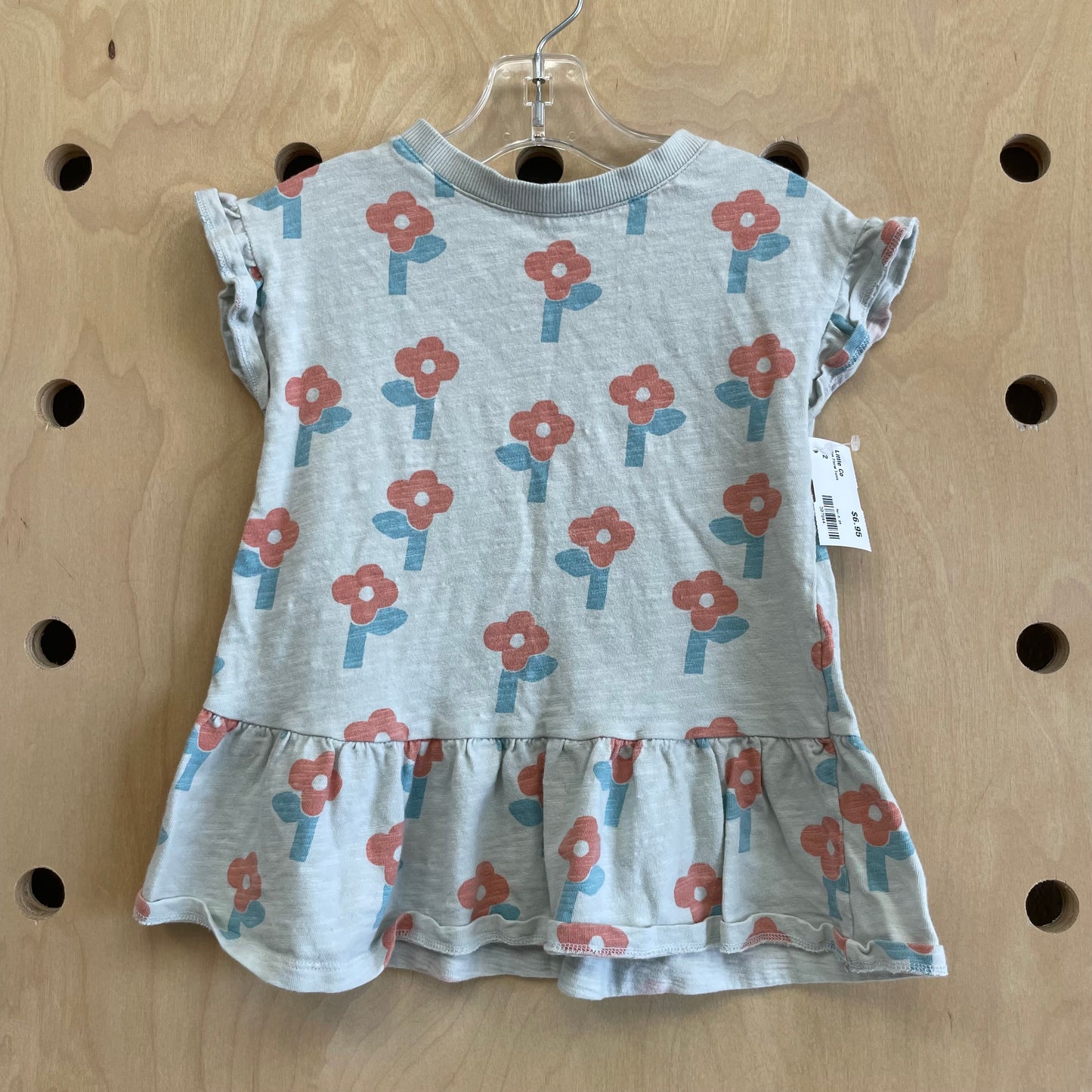 Blue Floral Tunic