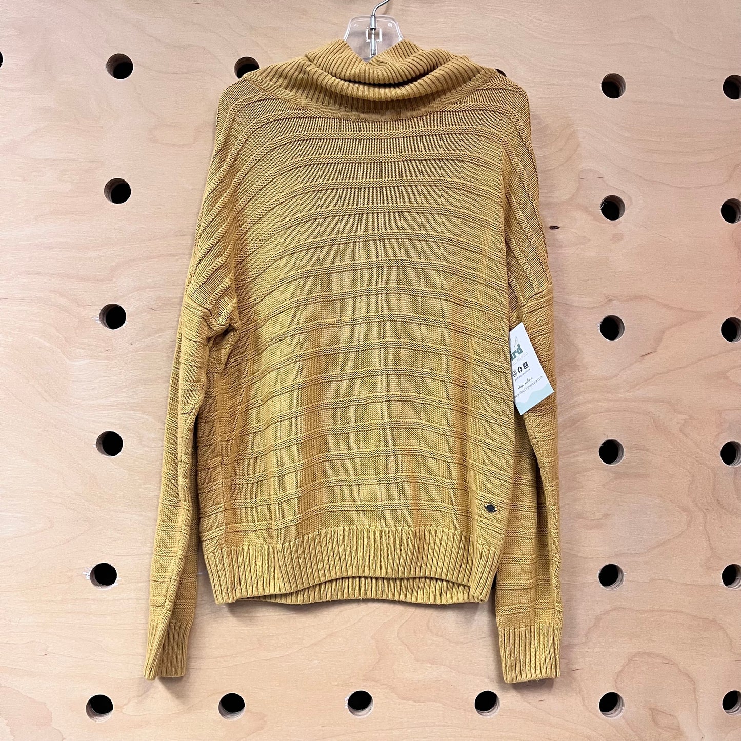 Yellow Turtleneck Sweater