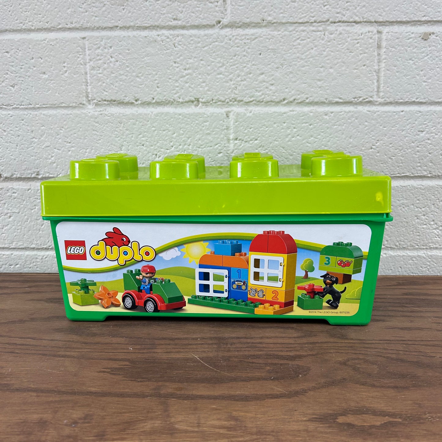 Green Duplo Tub