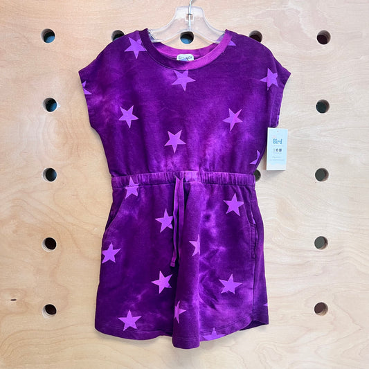 Purple Tie Dye Stars Dress