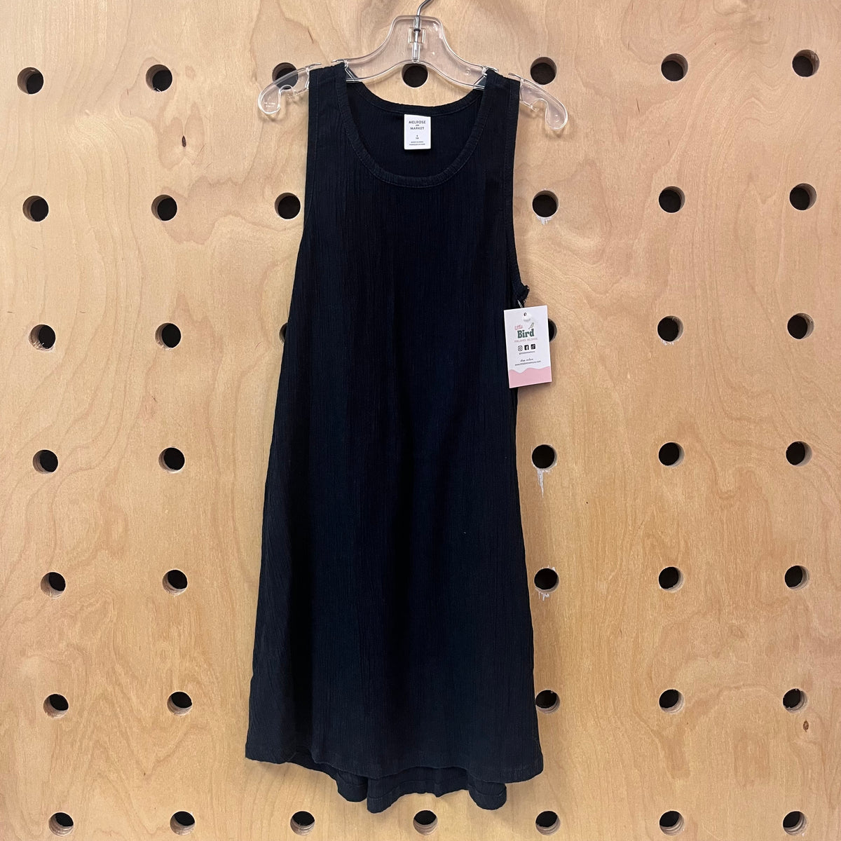 Black Crepe Dress