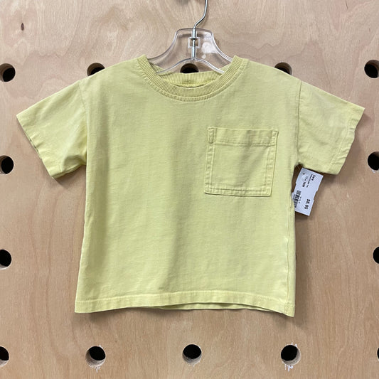 Yellow Pocket Tee
