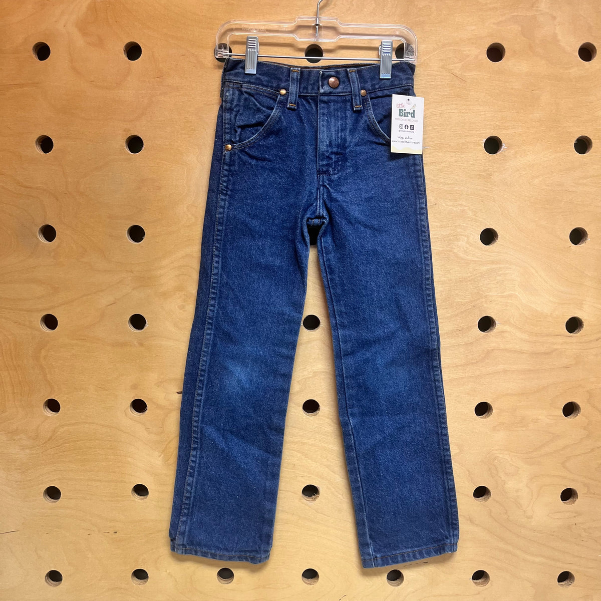 Straight Leg Denim Pants