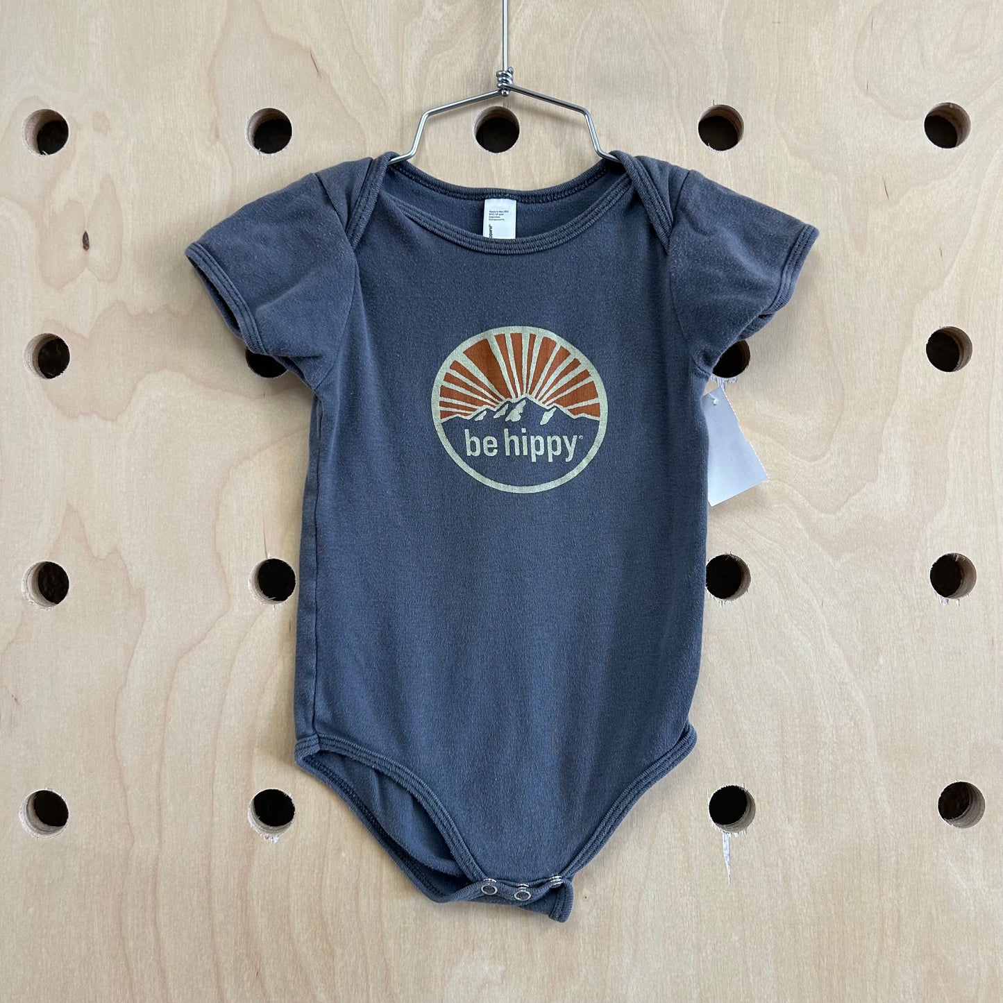 Grey Be Hippy Bodysuit