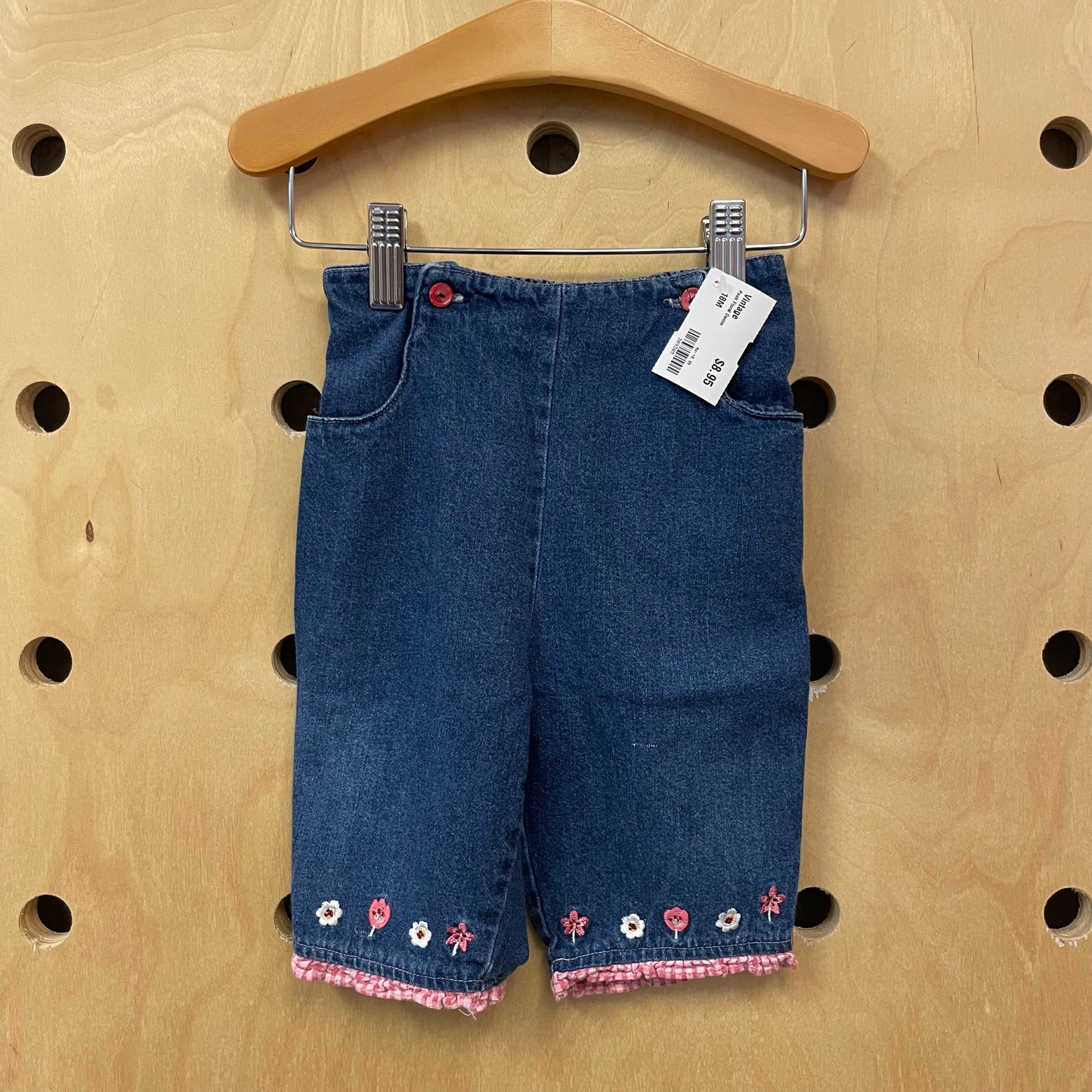 Pooh Floral Denim