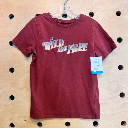 Rust Wild & Free Graphic Tee
