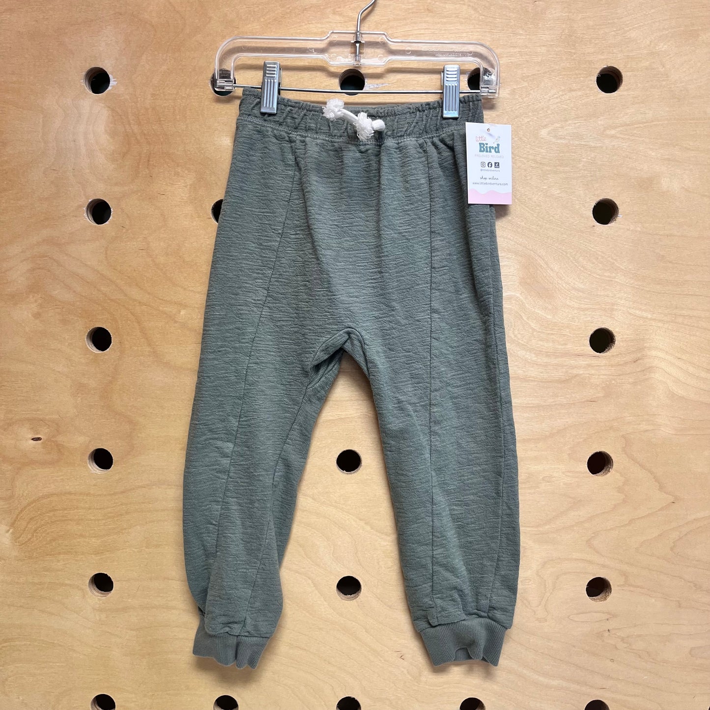 Green Drawstring Joggers