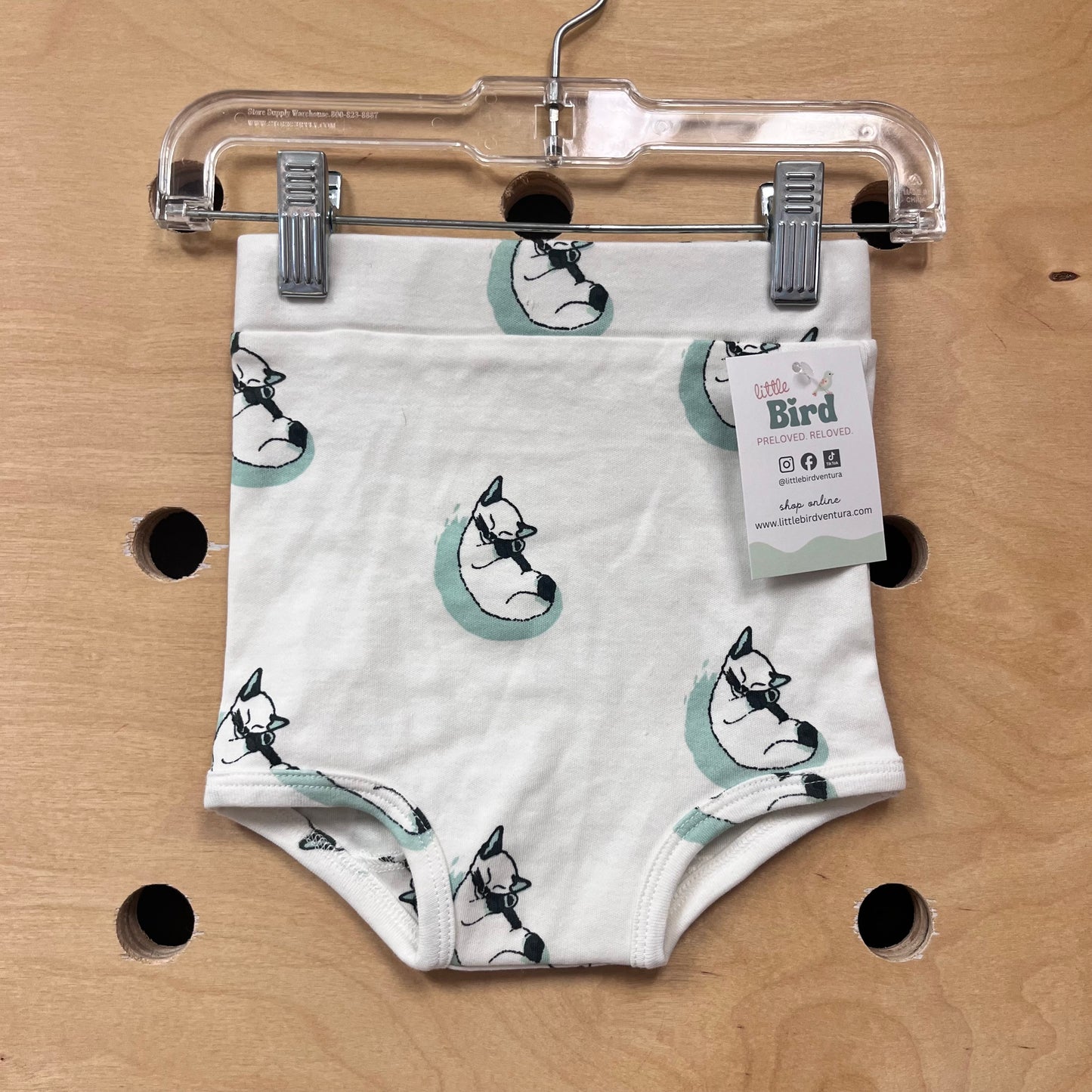 Organic Cream Kitties Shorties