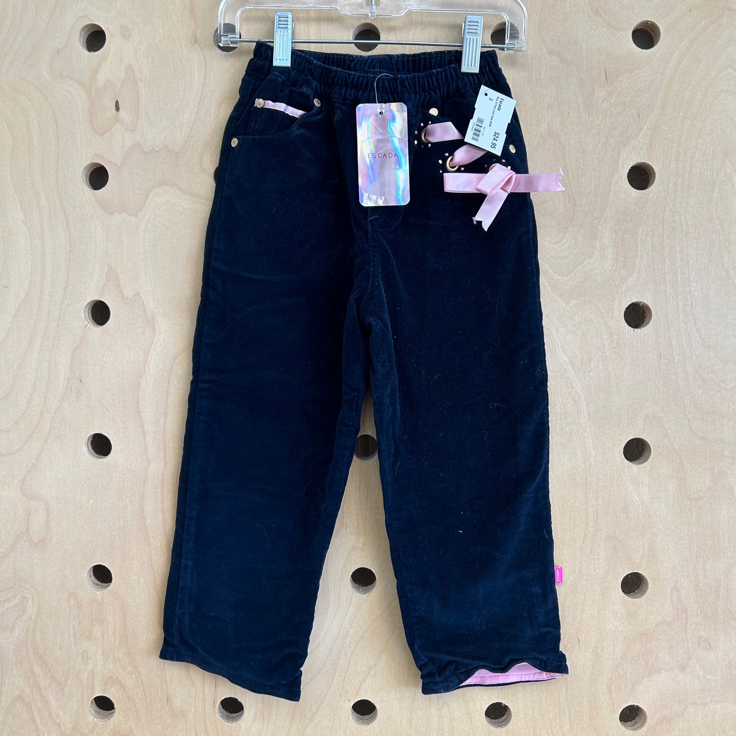 Blue & Pink Lined Pants NEW!