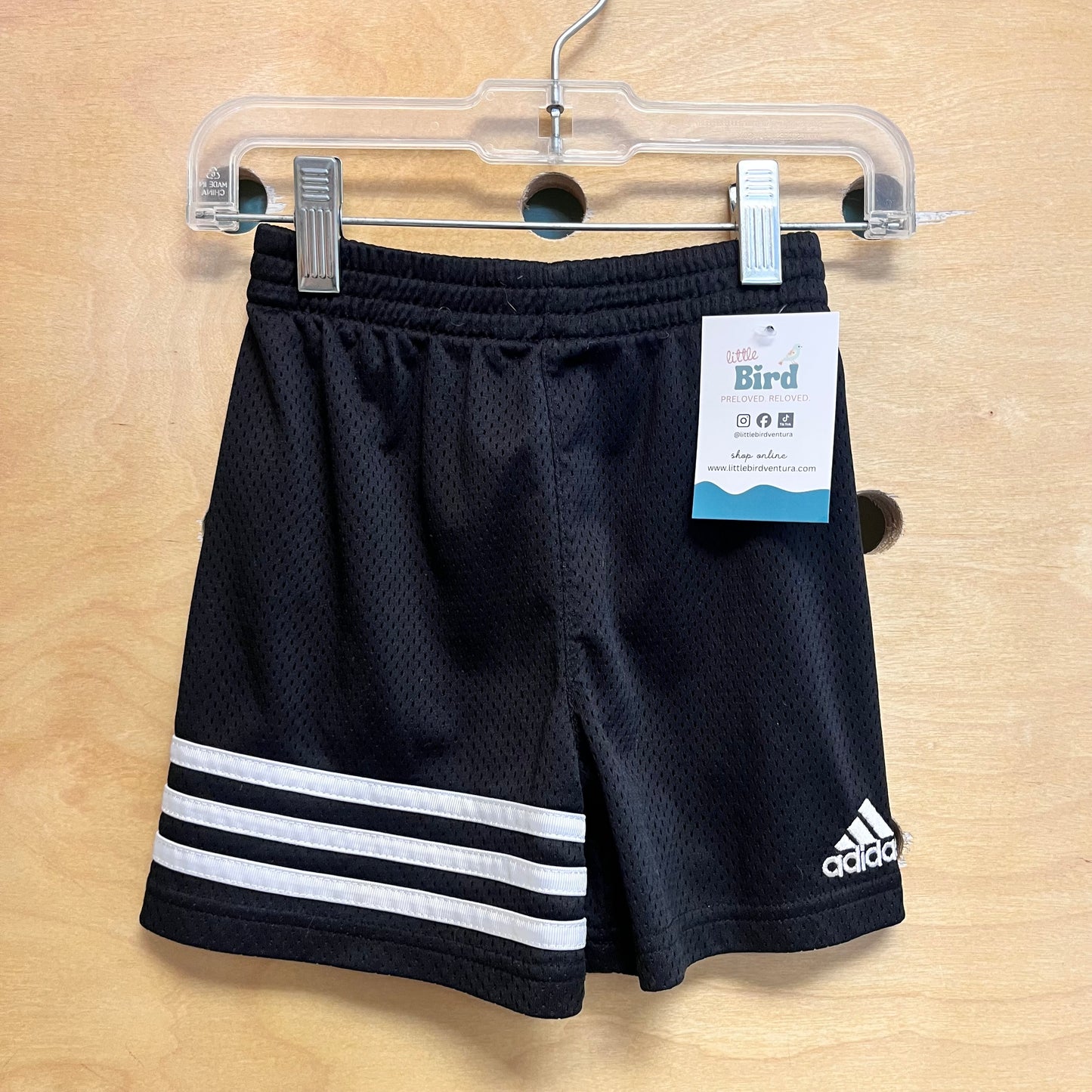 B&W Mesh Active Shorts