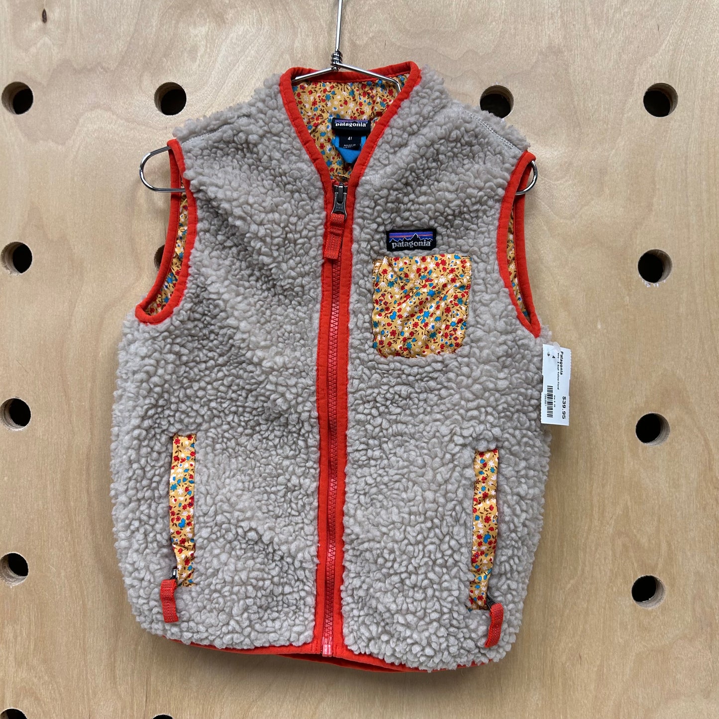 Retro-X Vest Yellow Floral