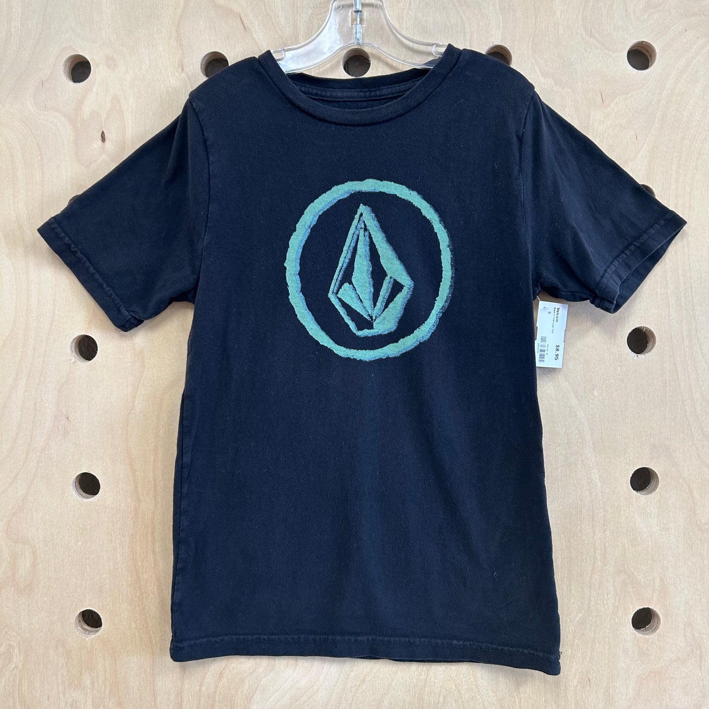 Black & Teal Logo Tee