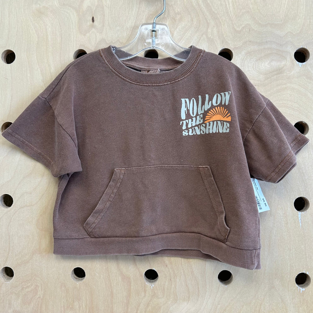Follow the Sunshine Brown Pullover
