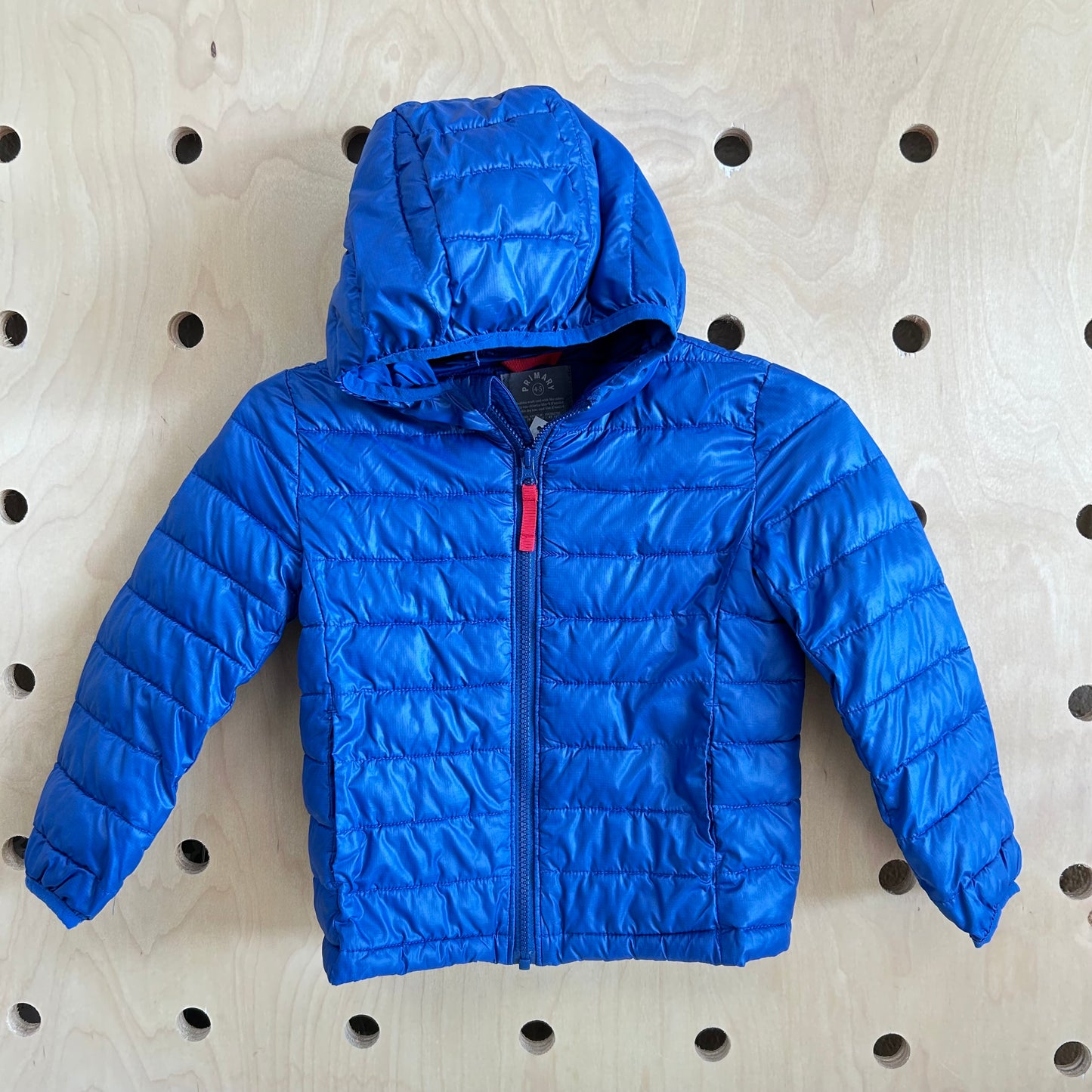 Blue Lightweight Puffer Jacket