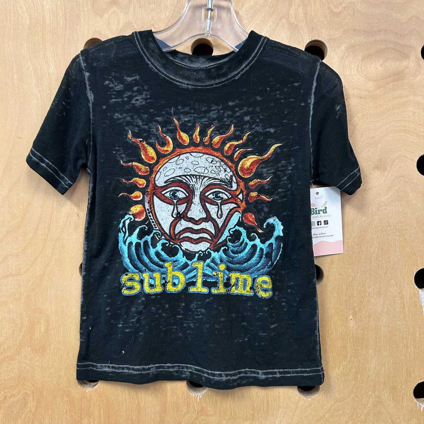 Black Sublime Burnout Tee