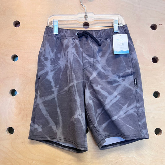 Grey Tie Dye Shorts