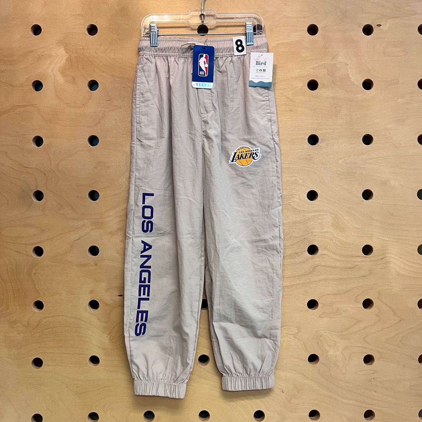 Tan Drawstring Lakers Joggers NEW!