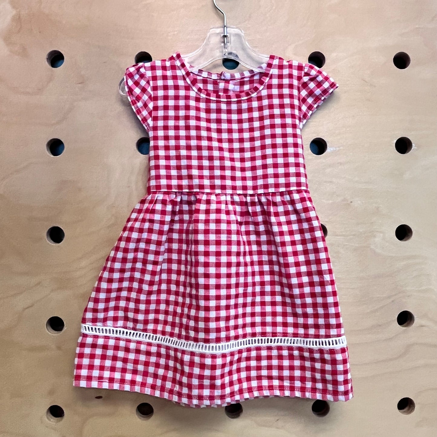Red Gingham Dress