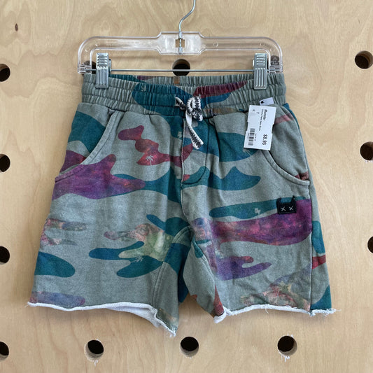 Colorful Palms Camo Shorts