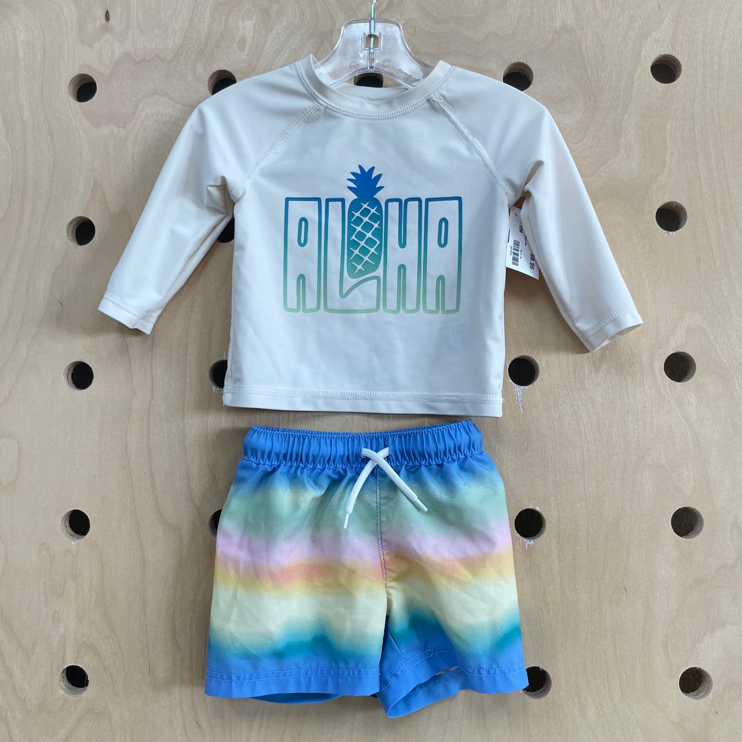 ALOHA Pineapple Swim Set