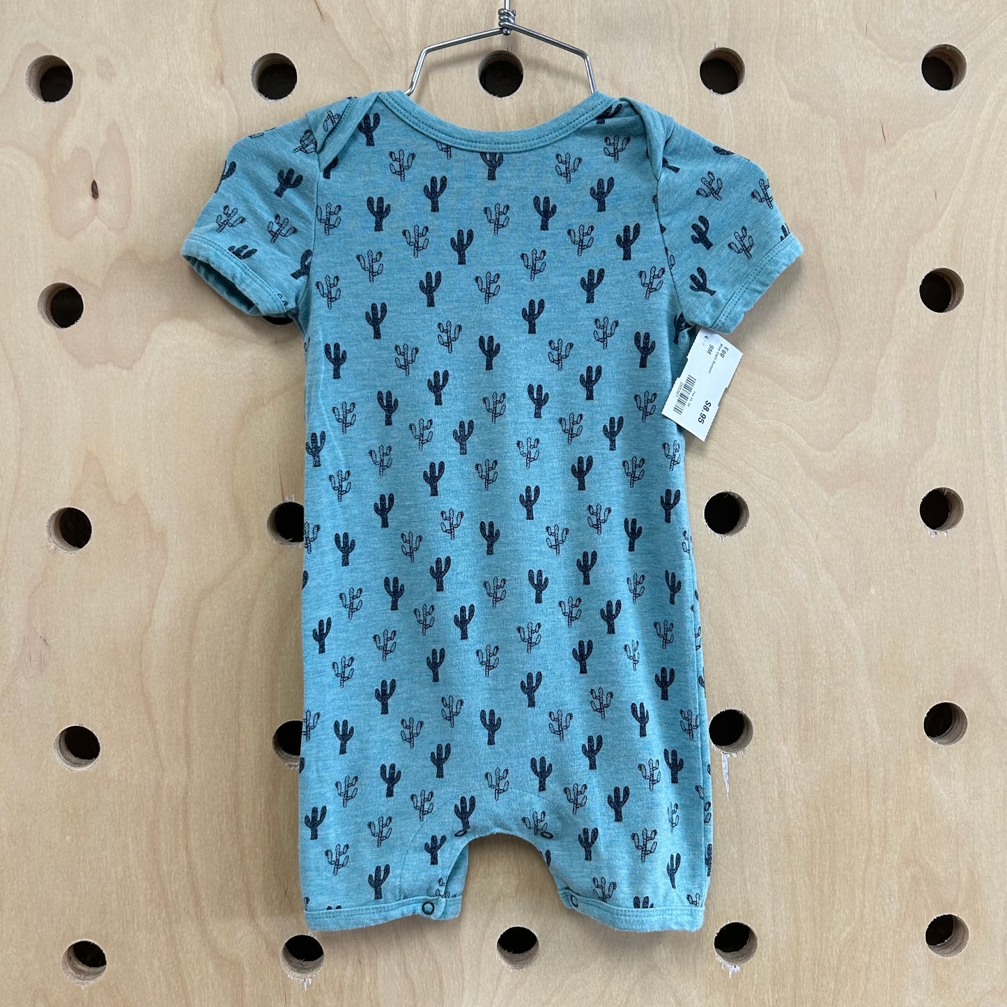 Blue Cacti Romper