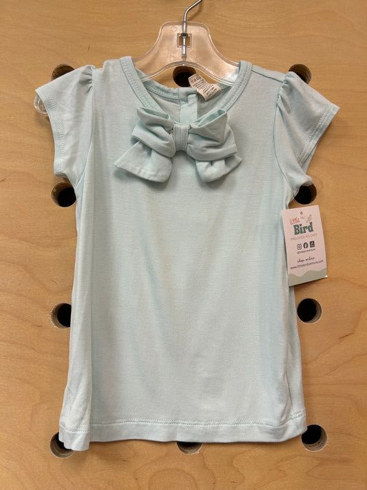 Mint Bow Bamboo Top