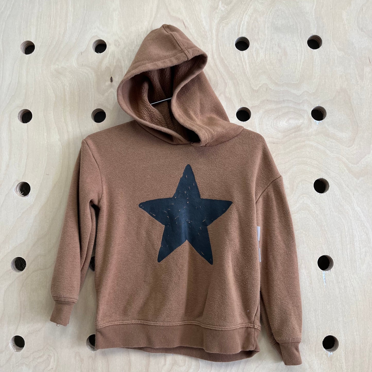Brown Star Hoodie