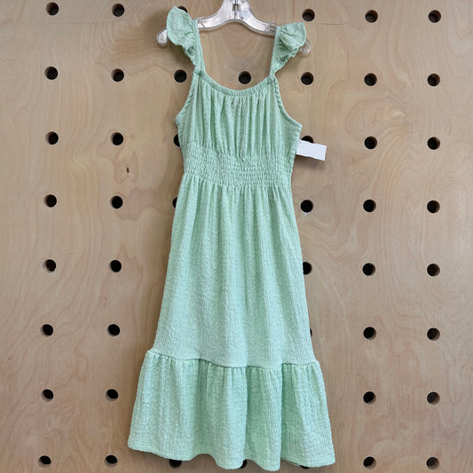 Mint Crepe Dress