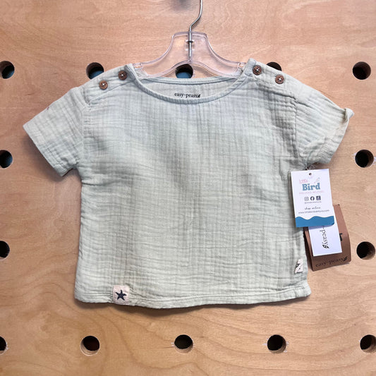 Pastel Green Gauze Tee NEW!
