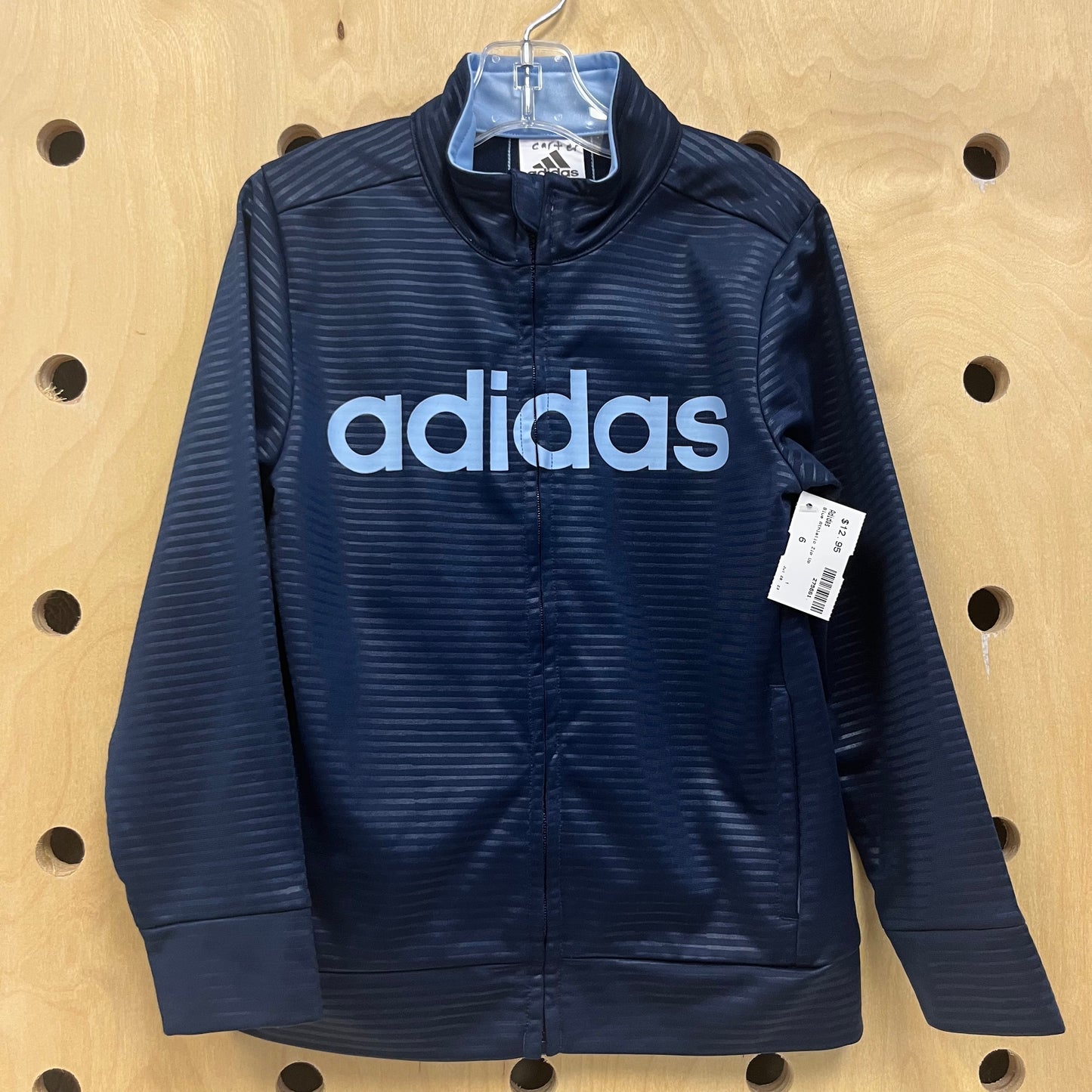 Blue Athletic Zip Up