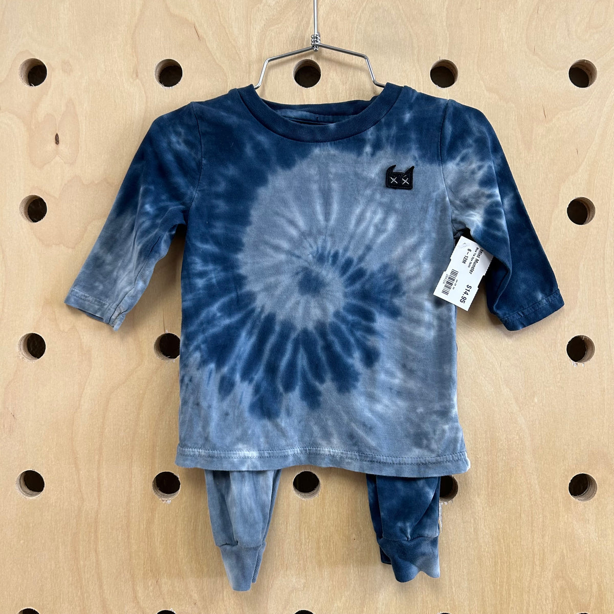Blue Tie Dye Outfit