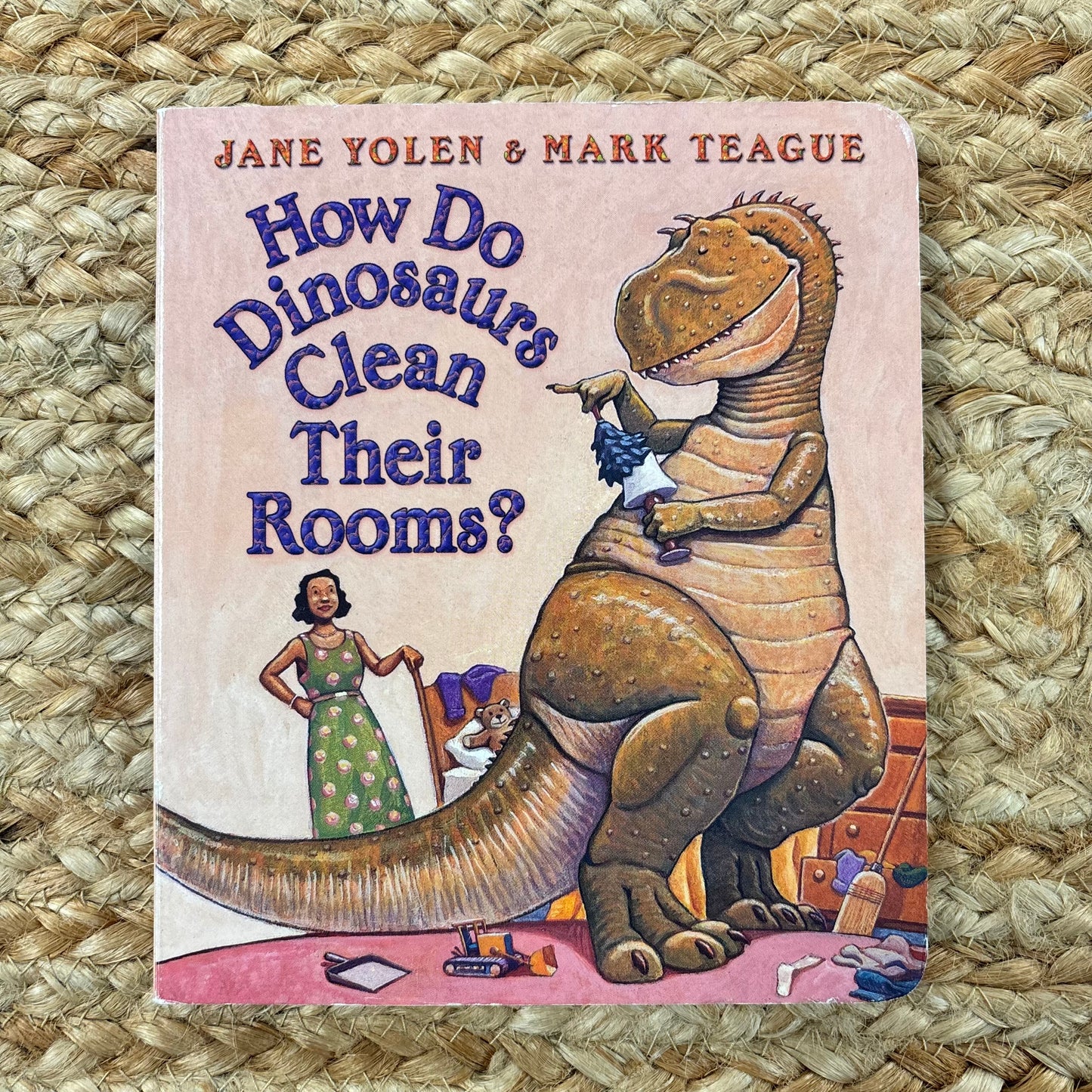 How Do Dinos Clean Their Rooms?