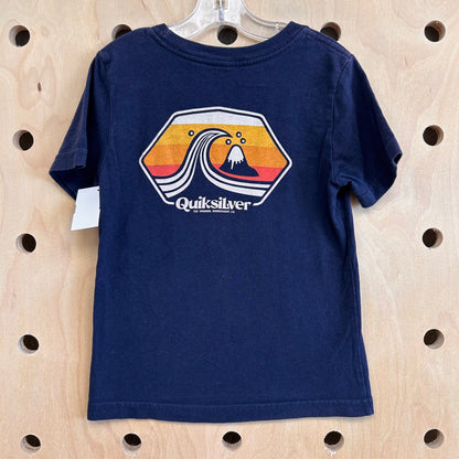 Navy Sunset Logo Tee