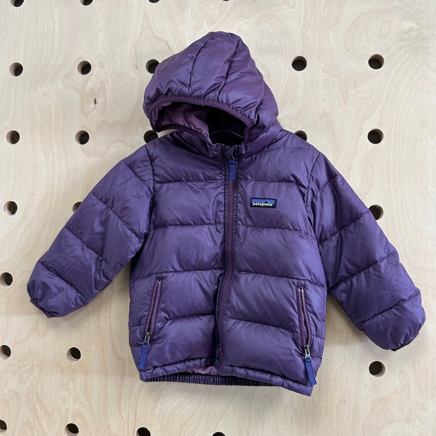 Purple Hi-Loft Down Jacket