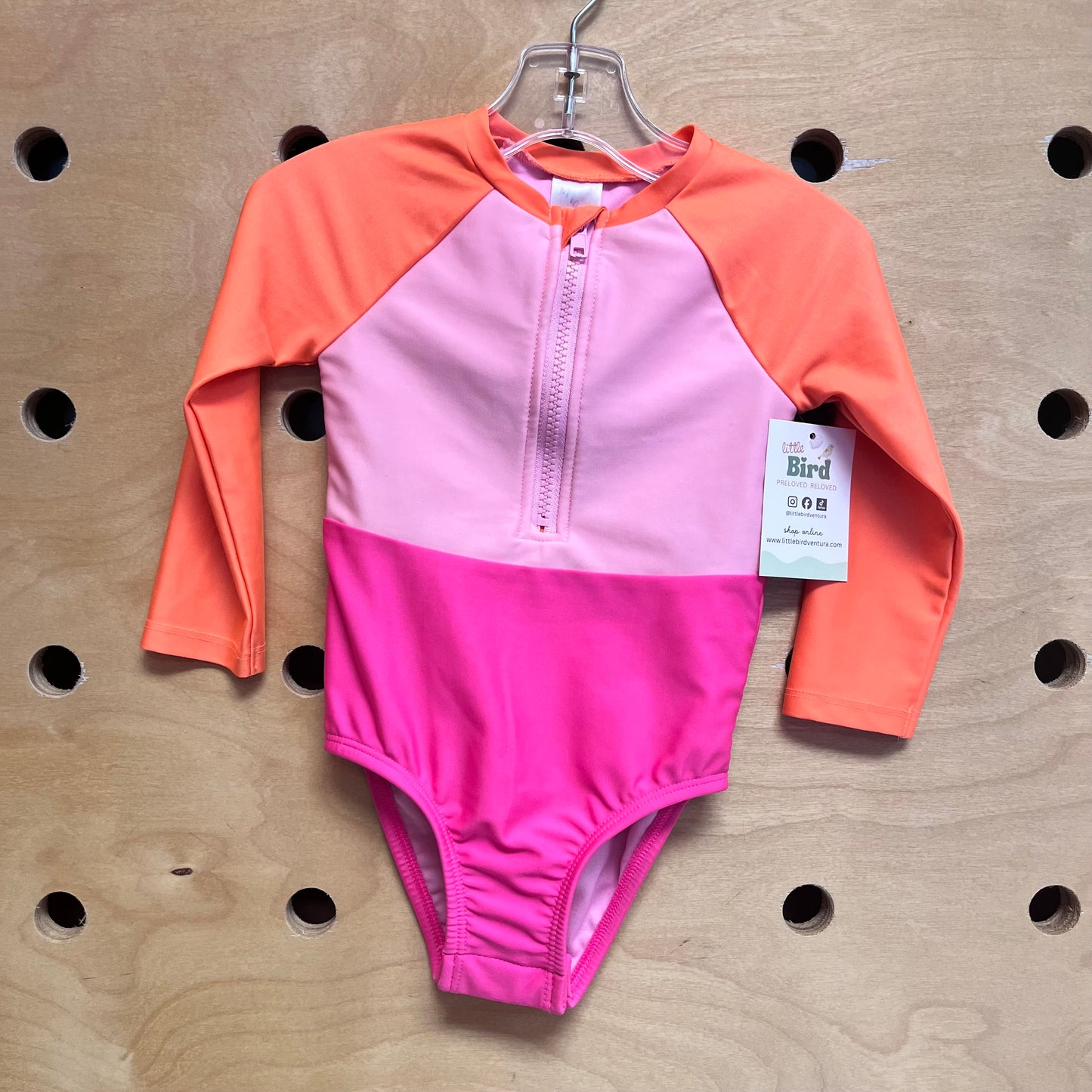 Pink/Orange Swimsuit