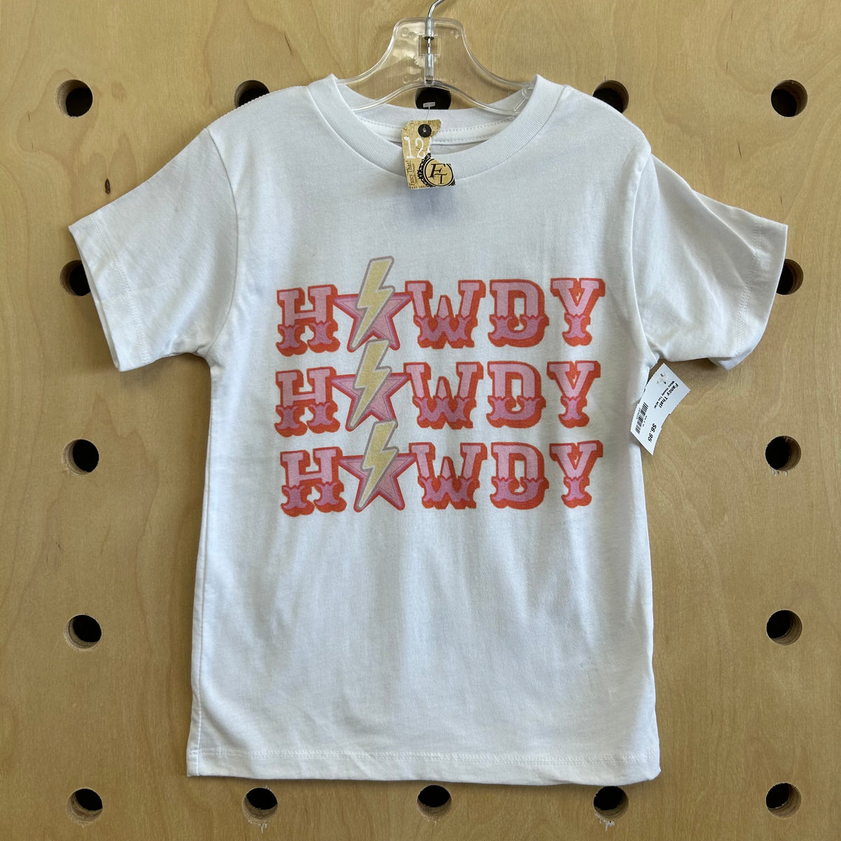 White Howdy Tee NEW!