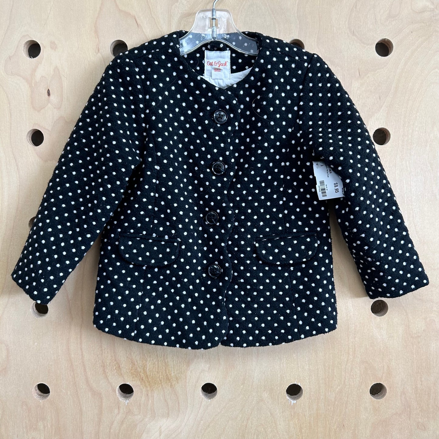 Texturd B+W Dot Coat