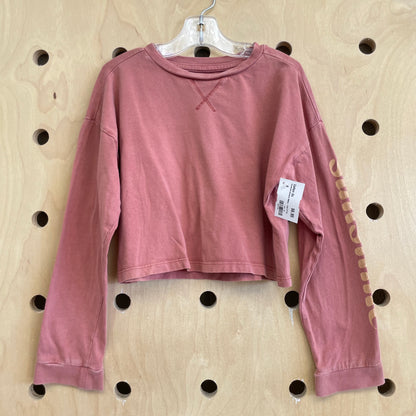 Terracotta Sunshine Makes... Crop LS Tee