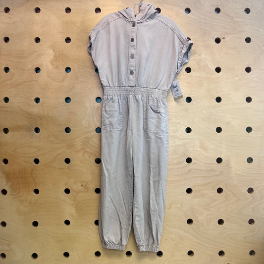Khaki Snap Coveralls