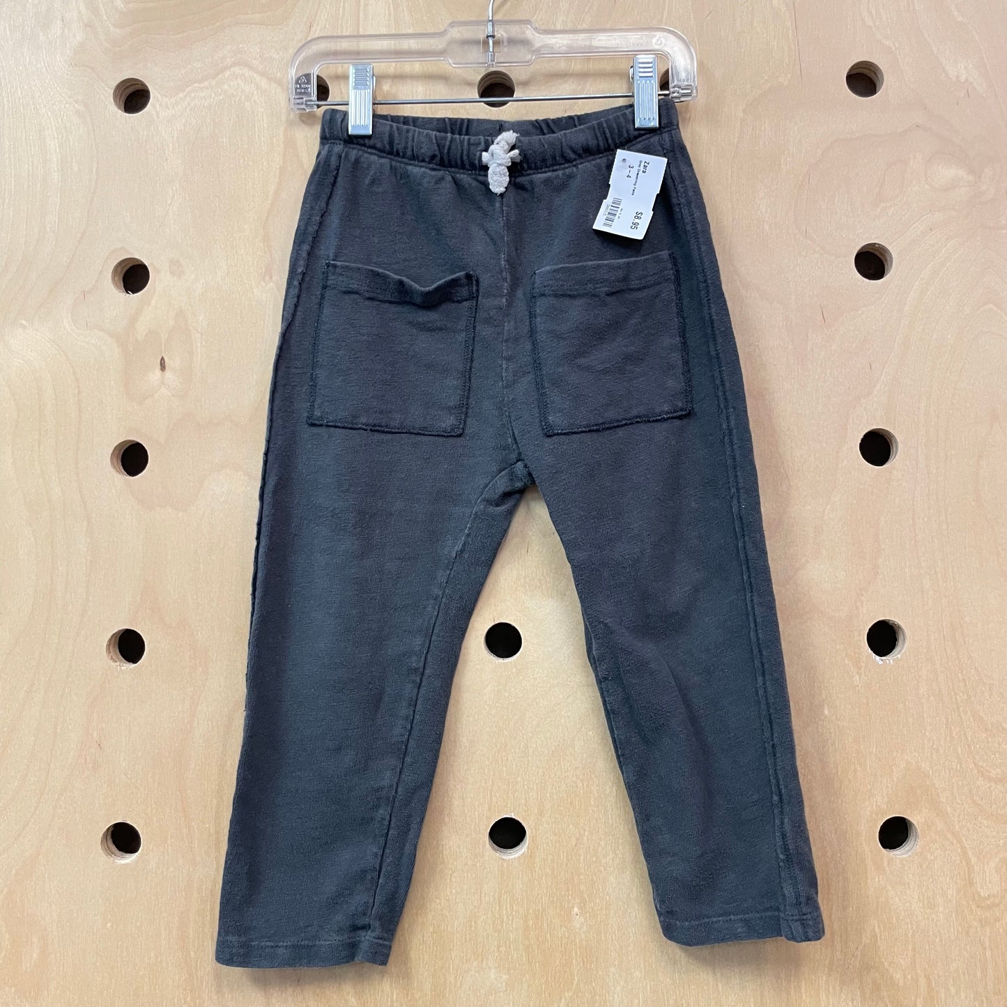 Grey Drawstring Pants