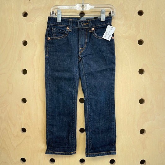 Dark Wash Vorta Slim Straight Denim