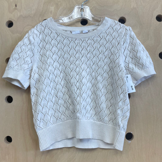 Cream Crochet Top