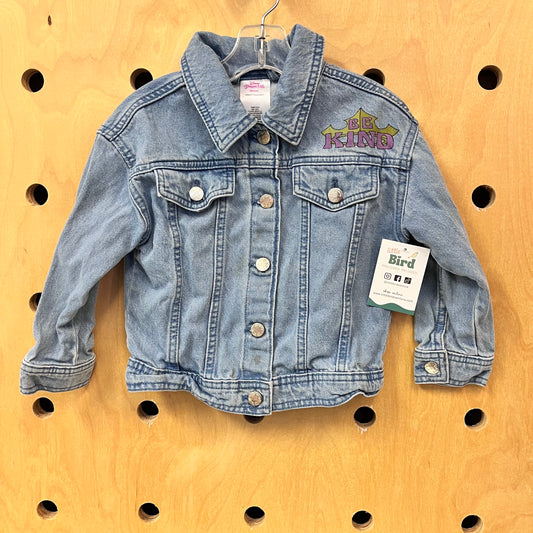 Be Kind Princesses Denim Jacket