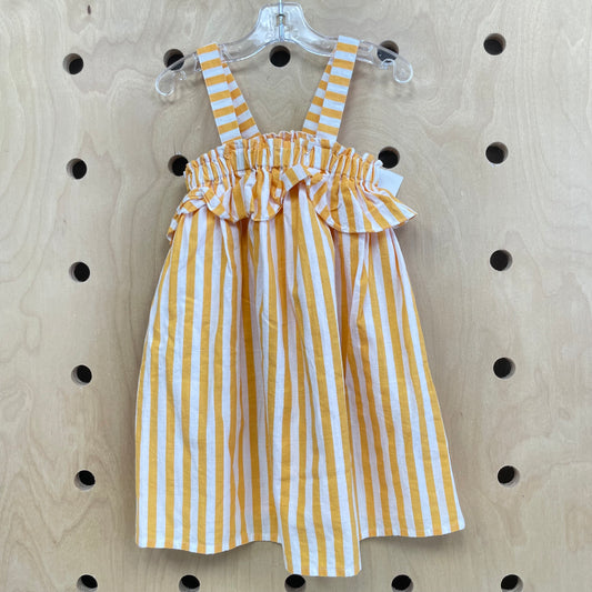 Yellow Striped Dress