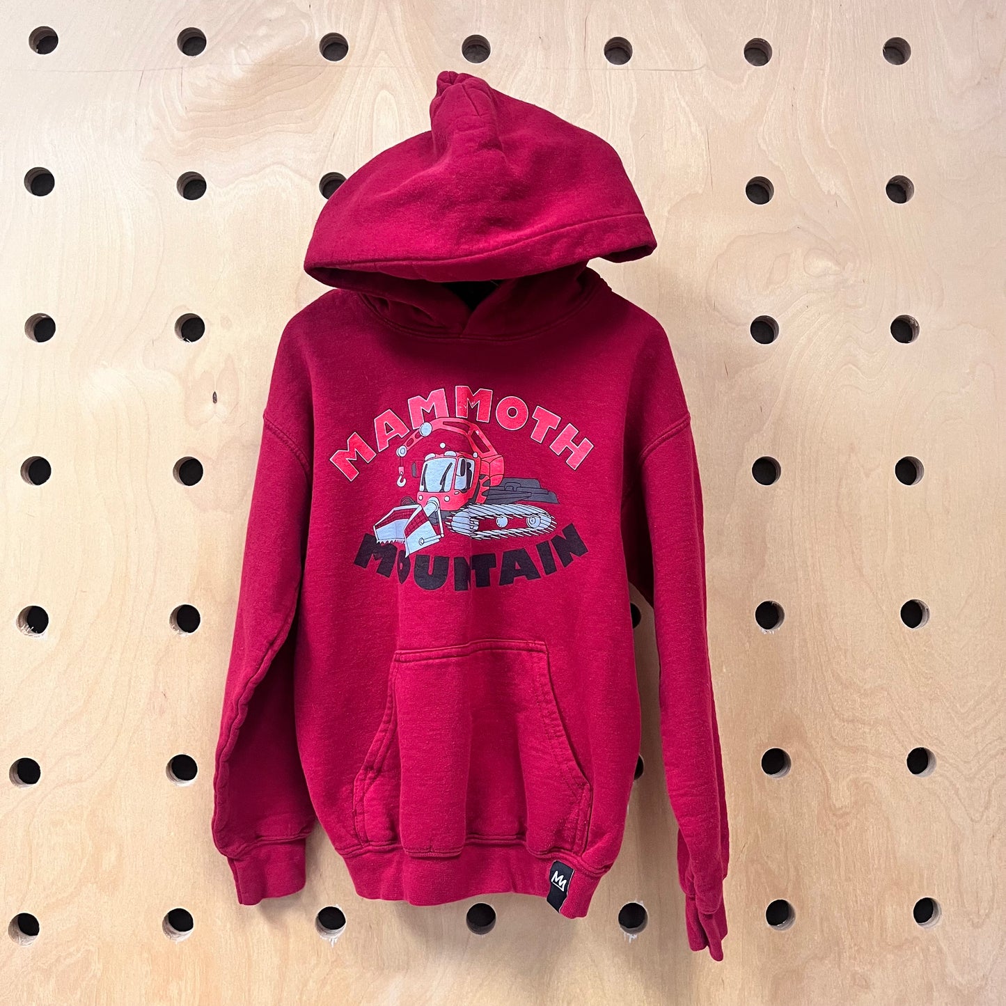 Red 'Mammoth Mountain' Hoodie