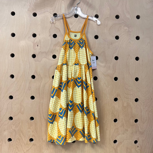 Orange & Yellow Aztec Dress