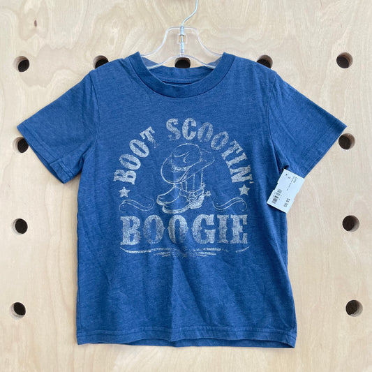 Blue Boot Scootin' Tee