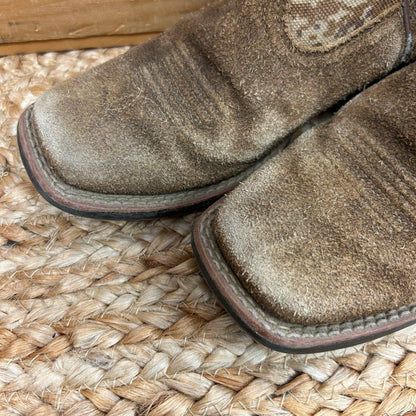 Brown Camo Cowboy Boots